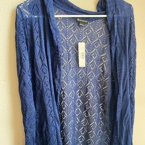 Navy Blue Cardigan